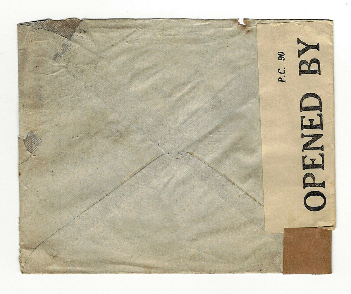 Jamaica 1946 MIXED LOT 5 Vintage AIR MAIL envelops post marked 1946 One censored - Fresh Stock Dated February 2026