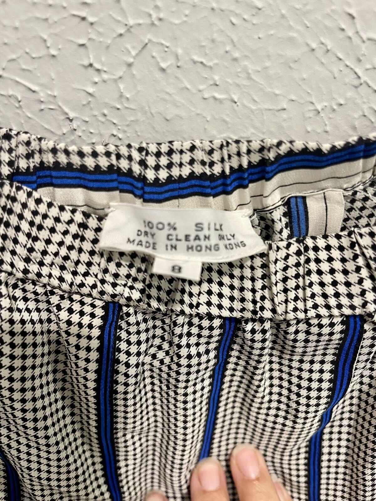 Vintage Tulip Striped Silk Skirt 1940’s Era Inspired Flared 100% Silk - Fresh Stock Dated March 2026