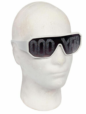 Macho Man White OOO Yeah Sunglasses Randy Savage Oh Costume Wrestler Party WWF - Fresh Stock Dated December 2025