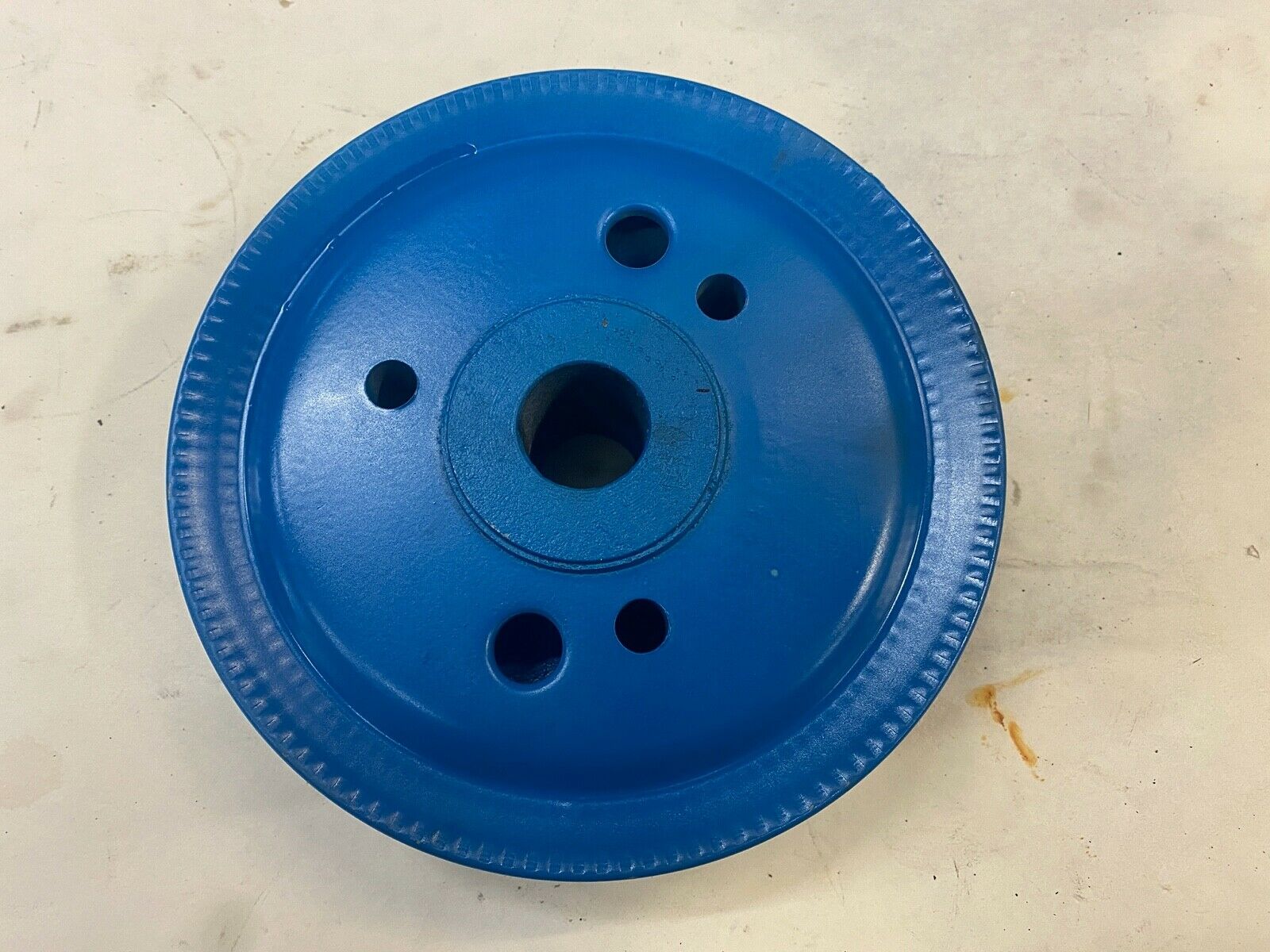 Crusader Pulley 3874412 Harmonic Balancer Mount for early 7.4 2 V Belt. Used / G - Fresh Stock Dated February 2026