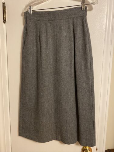 Vintage Peerless Of Boston Wool Pleated Skirt Size 9 10 - Fresh Stock Dated February 2026