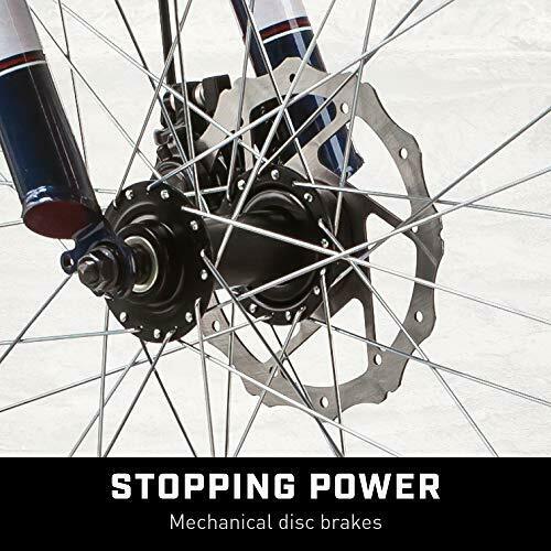 Dolomite Mens Fat Tire Mountain Bike, 26-Inch Wheels, 4-Inch Wide Navy Blue - Fresh Stock Dated December 2025