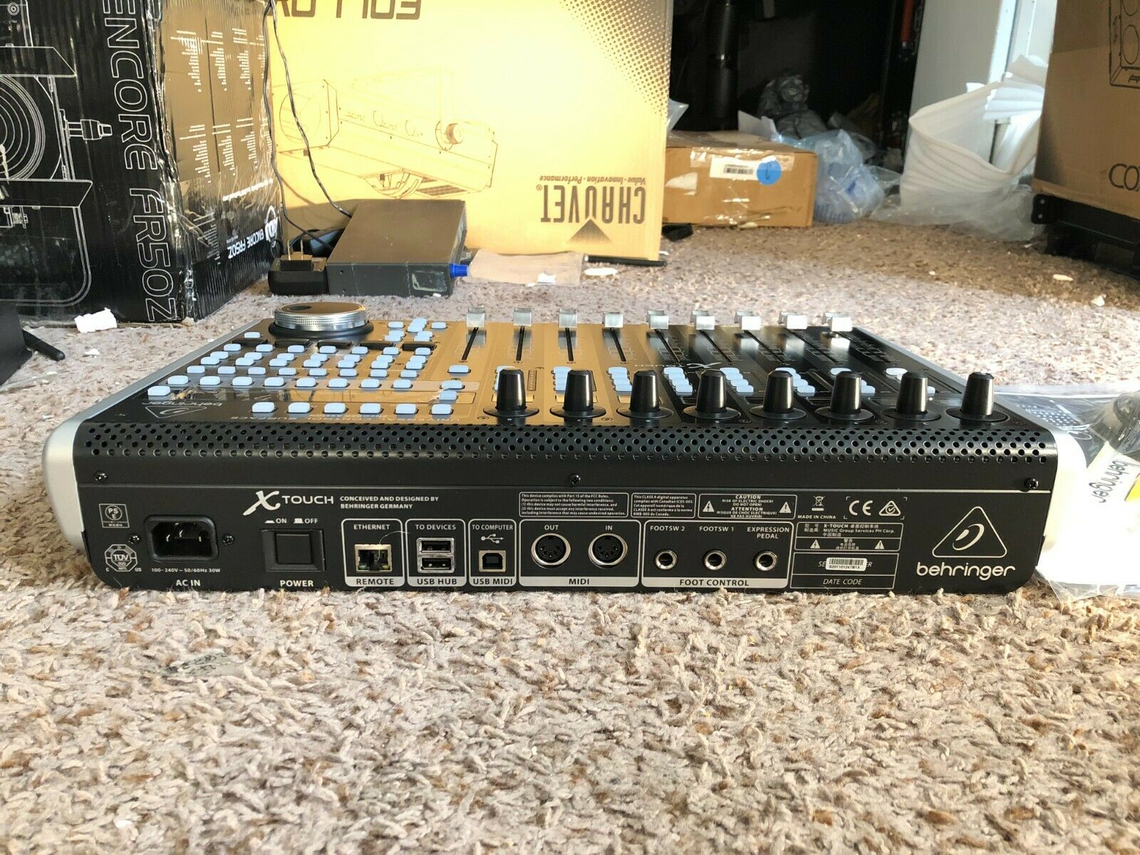 Behringer X-TOUCH Universal DAW Control Surface logic ableton pro tools mackie - Fresh Stock Dated December 2025