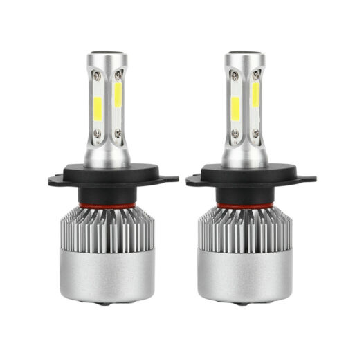 9003 H4 LED Motorcycle Headlight Bulb Hi/Lo Fog Light For Yamaha Kawasaki Ducati - Fresh Stock Dated February 2026