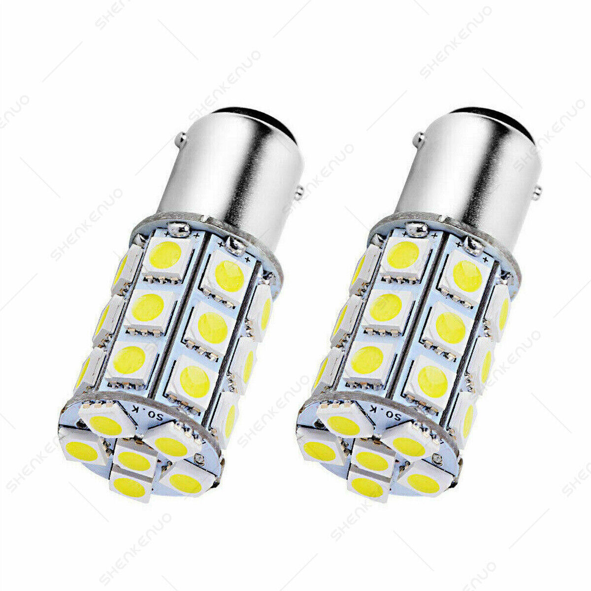 For Honda CB900F 919 2002-2007 2X 1034 1157 LED Parking Light Bulbs 6000K White - Fresh Stock Dated February 2026