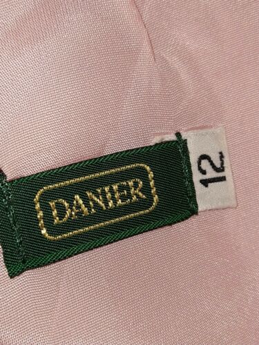 Dusty Pink DANIER Leather Vintage Skirt Sz 12 - Fresh Stock Dated December 2025