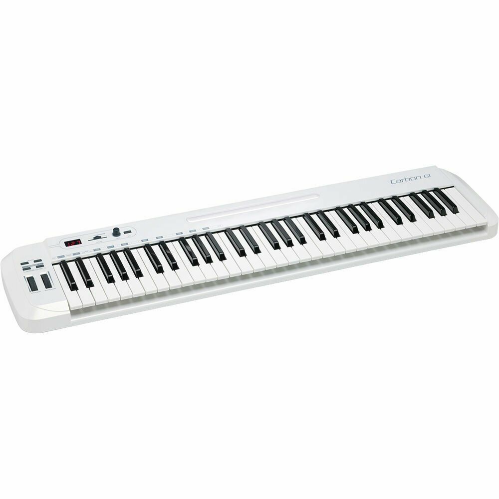 Samson Carbon 61 USB MIDI Keyboard Software Controller Bundle - Fresh Stock Dated February 2026