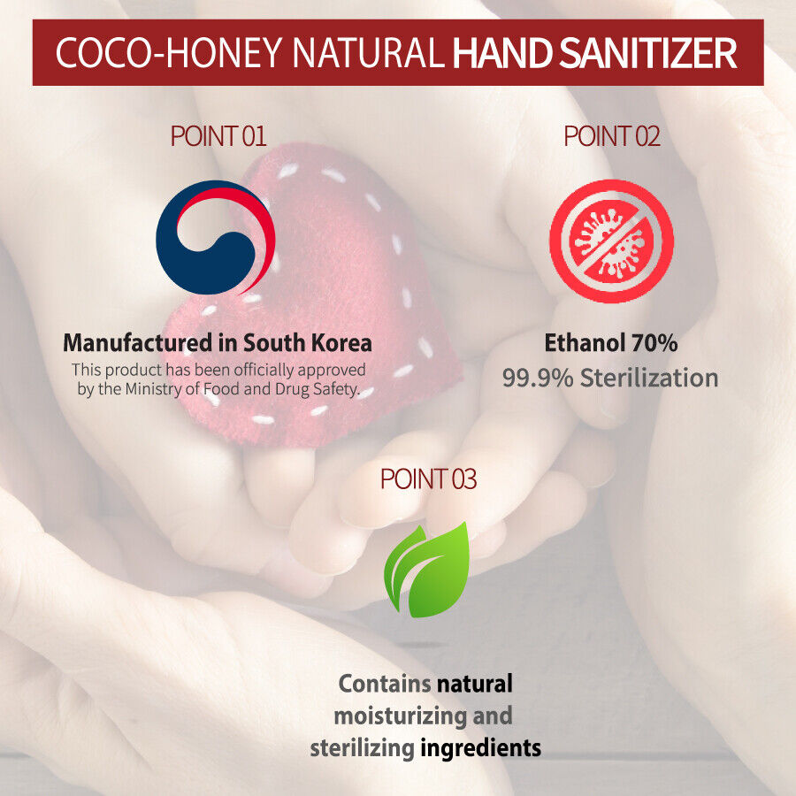 Cocohoney Hand Sanitizer (70% Ethanol Gel) 16.9 oz (12 PACK) (EXP. 04/2023) - Fresh Stock Dated February 2026