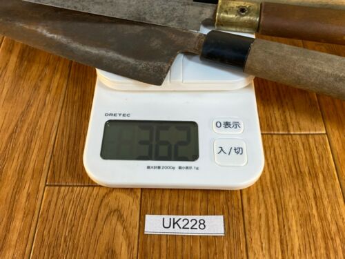 Japanese Chef's Kitchen Knife Set 3 Piece YANAGIBA NAKIRI SANTOKU Japan UK228 - Fresh Stock Dated December 2025