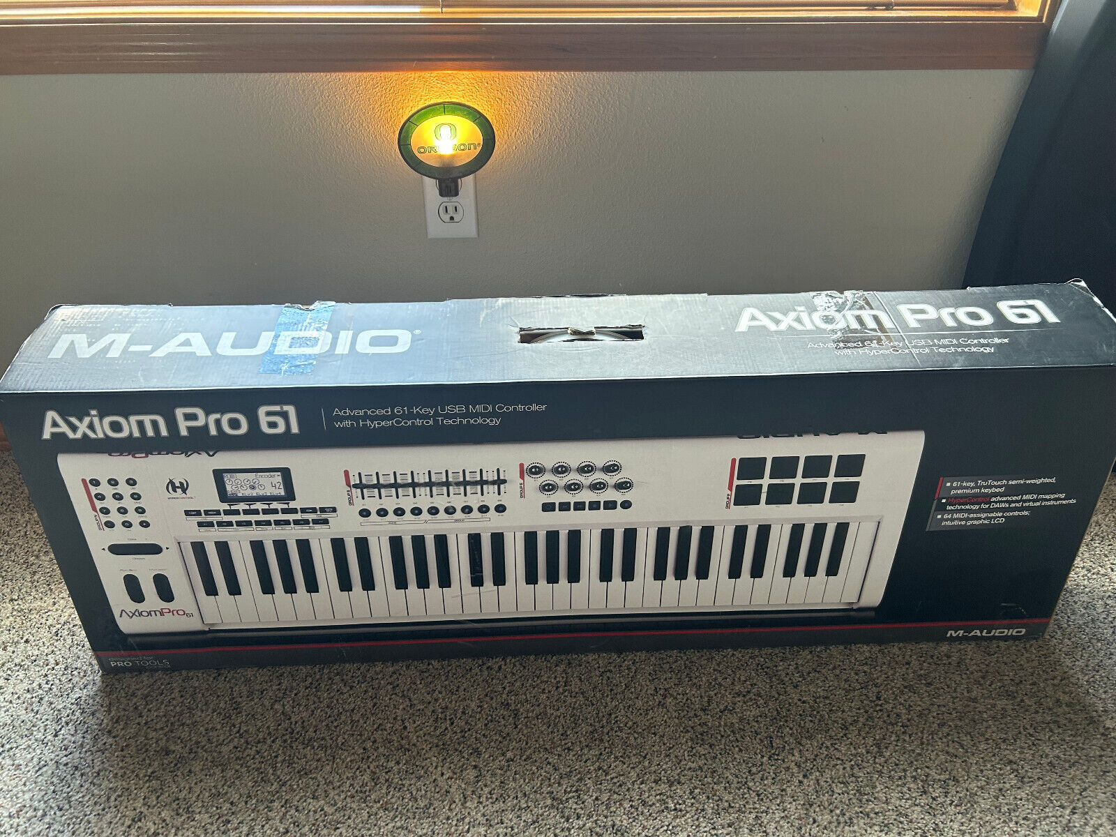 M AUDIO AXIOM PRO 61 USB MIDI CONTROLLER KEYBOARD - Fresh Stock Dated February 2026