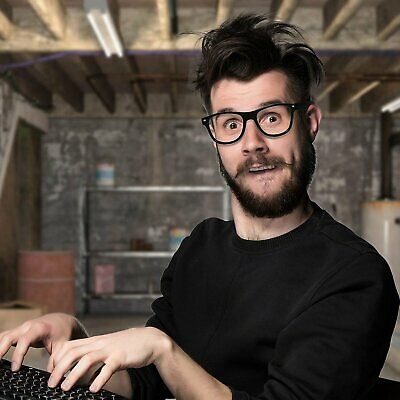 Skeleteen Retro Nerd Costume Glasses - Oversized Black Hipster Eyeglasses 1pr - Fresh Stock Dated December 2025