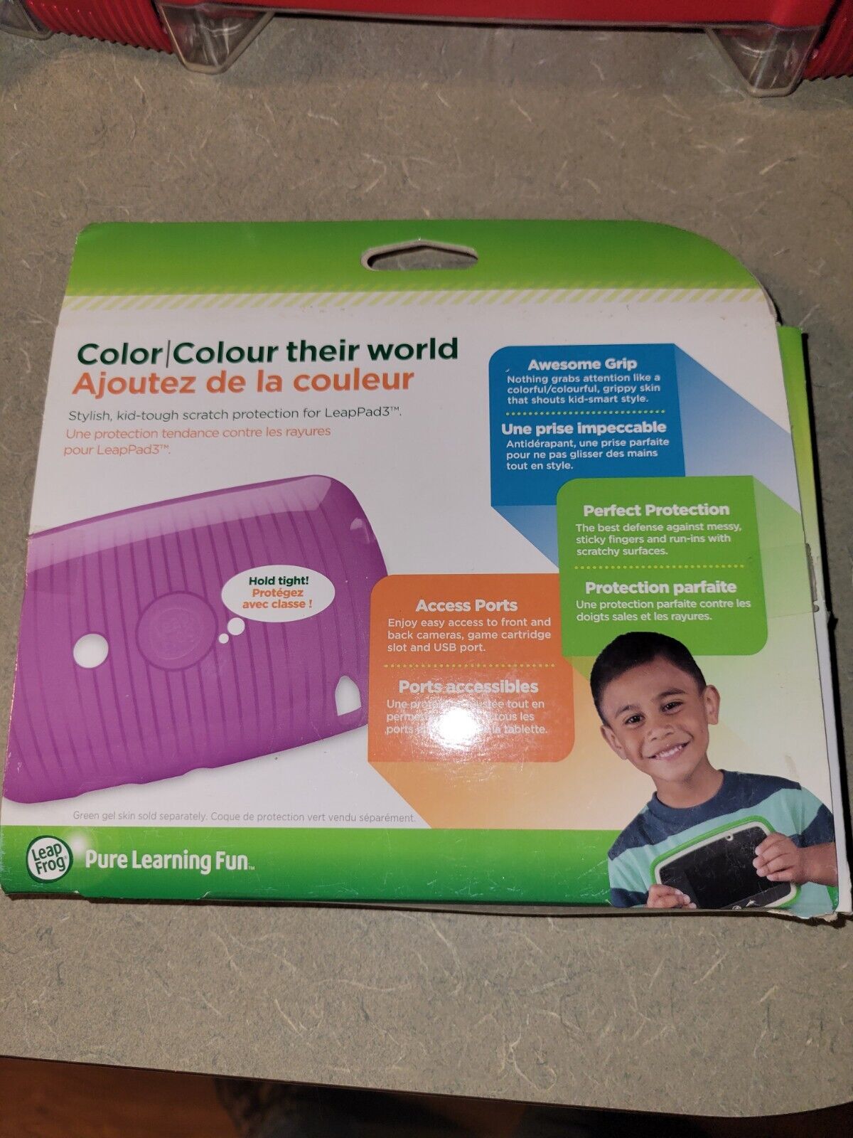 LeapFrog Gel Skin *Green* Made to fit LeapPad3 31514 - Fresh Stock Dated February 2026