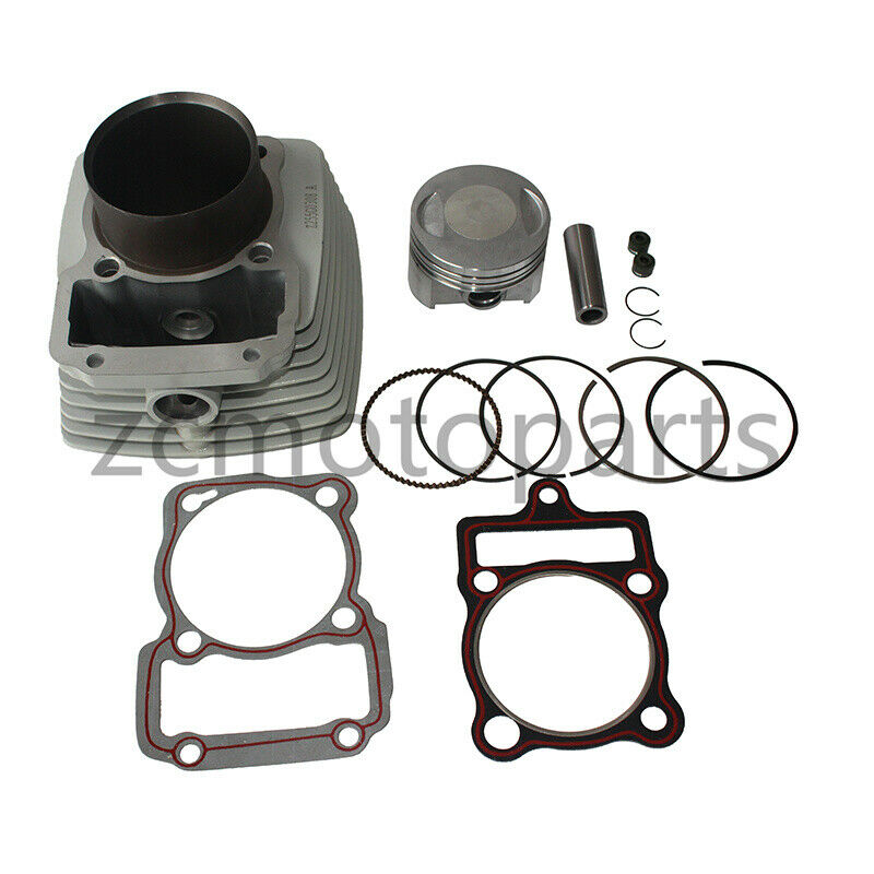 CG250 Cylinder Kit Air Cooled Zongshen 250cc ATV Dirt Bike Roketa Coolster SSR - Fresh Stock Dated February 2026