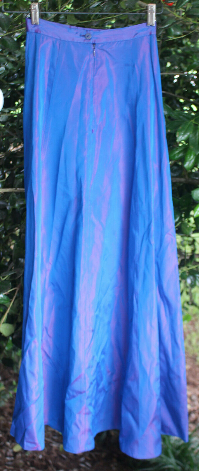 VTG Jessica McClintock Gunne Sax Blue Purple Skirt 3 Millenium 2000 Color Shift - Fresh Stock Dated March 2026