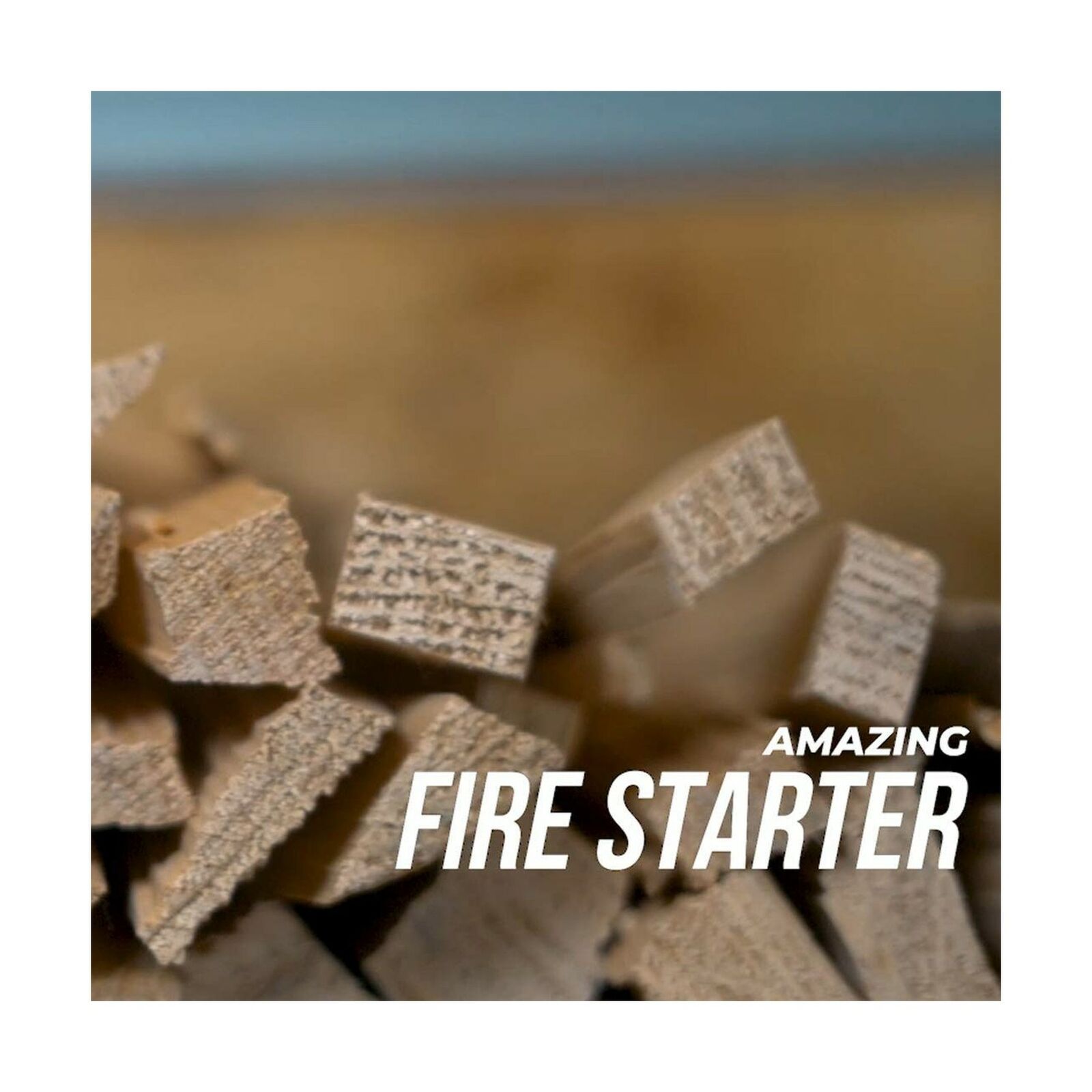 Fire Starter Kindling - 100% All-Natural Incense-Cedar Kindling - Fast, Easy ... - Fresh Stock Dated February 2026