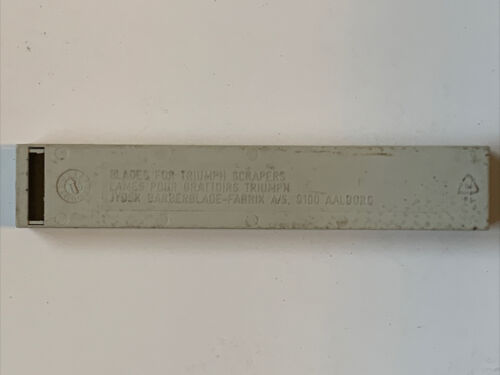 (20) Triumph Scraper Blades 6” - Fresh Stock Dated February 2026