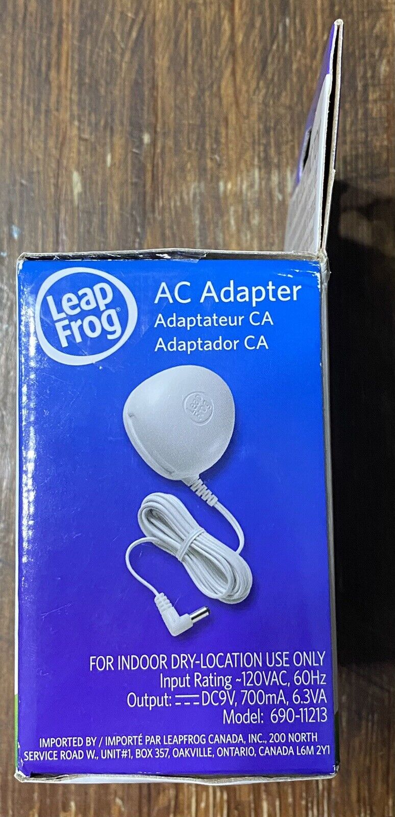 Genuine Leapfrog AC Adapter For Leappad Leapster Explorer and Leapster - Fresh Stock Dated December 2025