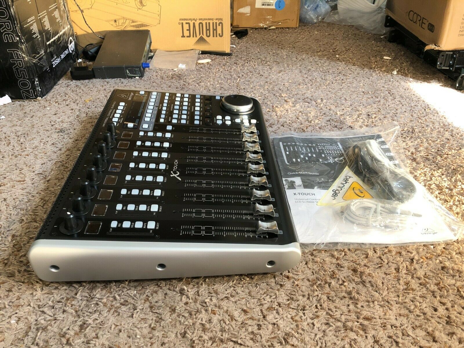 Behringer X-TOUCH Universal DAW Control Surface logic ableton pro tools mackie - Fresh Stock Dated December 2025