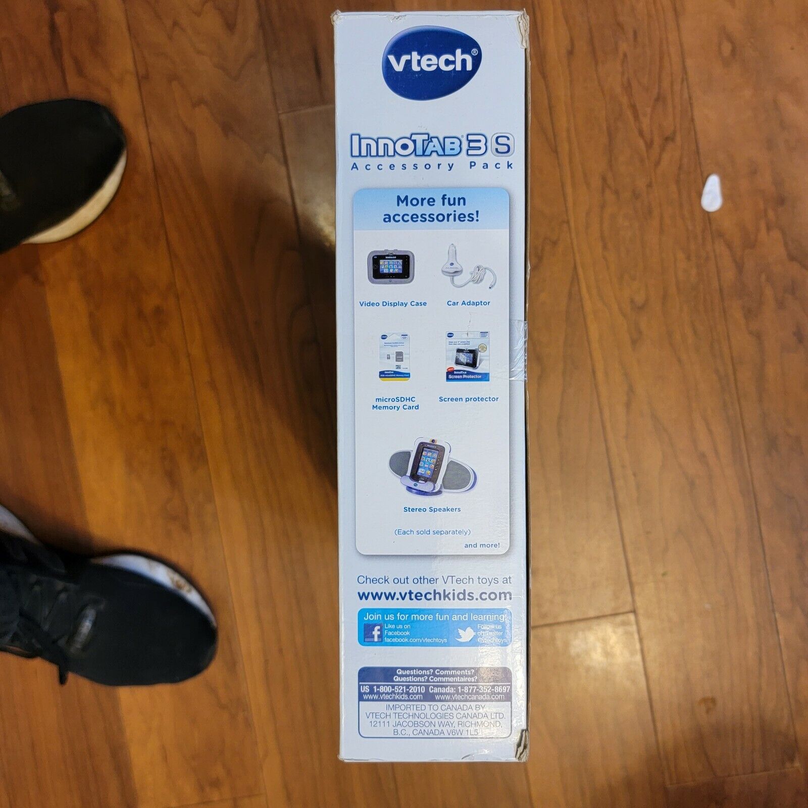 INNOTAB 3S ACCESSORY PACK Storage Totegel Skin Headphones, Bluecamo - Fresh Stock Dated February 2026