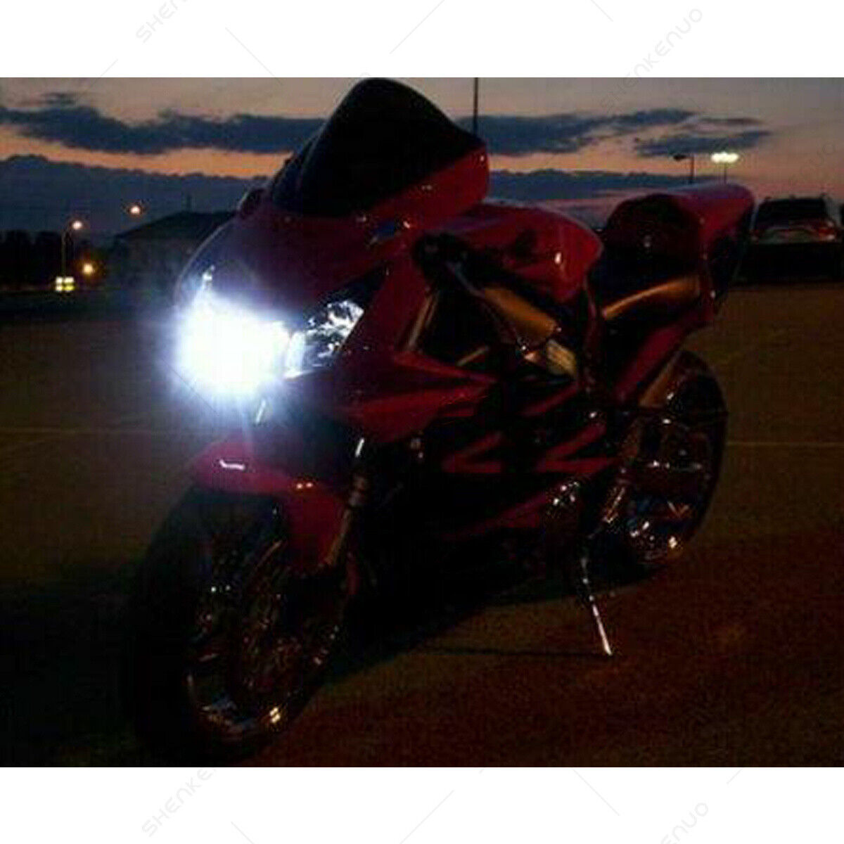 For Honda CB900F 919 2002-2007 2X 1034 1157 LED Parking Light Bulbs 6000K White - Fresh Stock Dated February 2026