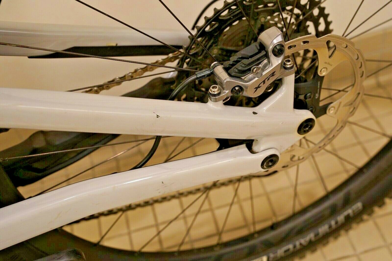 2020 Specialized S-Works Enduro Carbon 29 Dove Gray/Black/Rocket Red Size S3 - Fresh Stock Dated February 2026