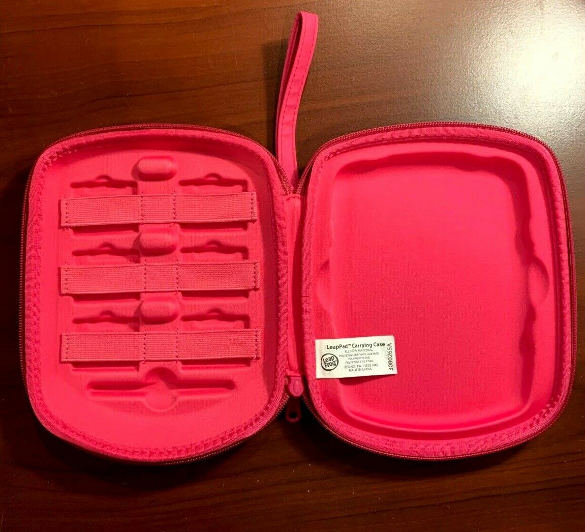 LeapFrog  LeapPad 1, 2, or 3 Explorer Carrying Case - Red Bow Barbie -Excellent - Fresh Stock Dated December 2025