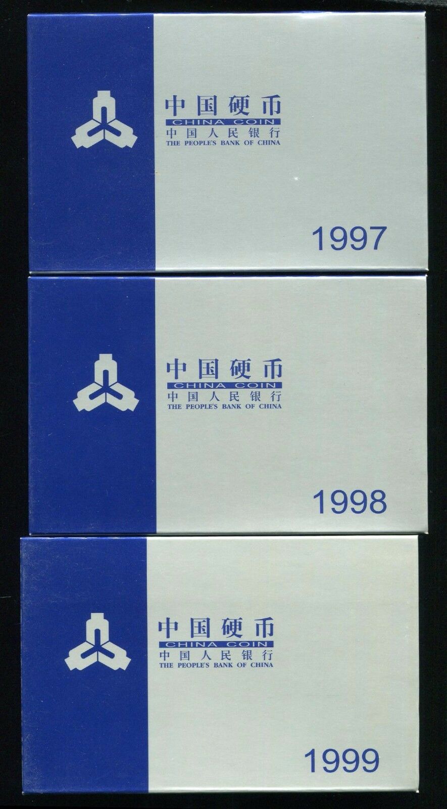 China 1997+1998+1999 Currency Coins Set - Complete 18 Coins - Fresh Stock Dated February 2026
