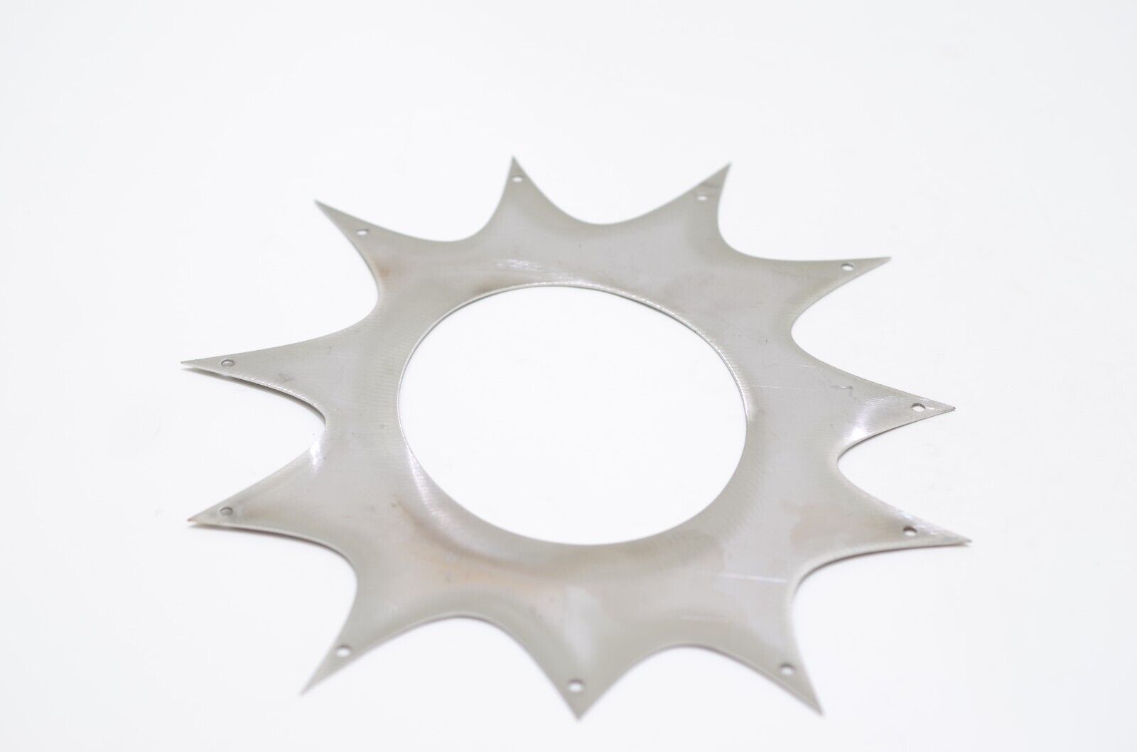 All Out Fab hood exit pipe heat shield - 304 stainless steel - use rivet install - Fresh Stock Dated February 2026