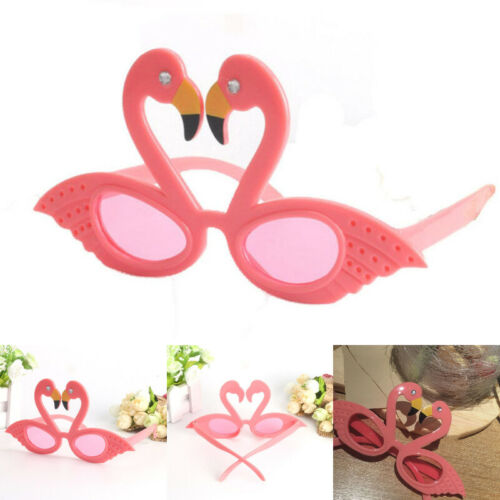 Hawaii Flamingo Sunglasses Summer Party Fancy Glasses Beach Dress Costume New - Fresh Stock Dated December 2025