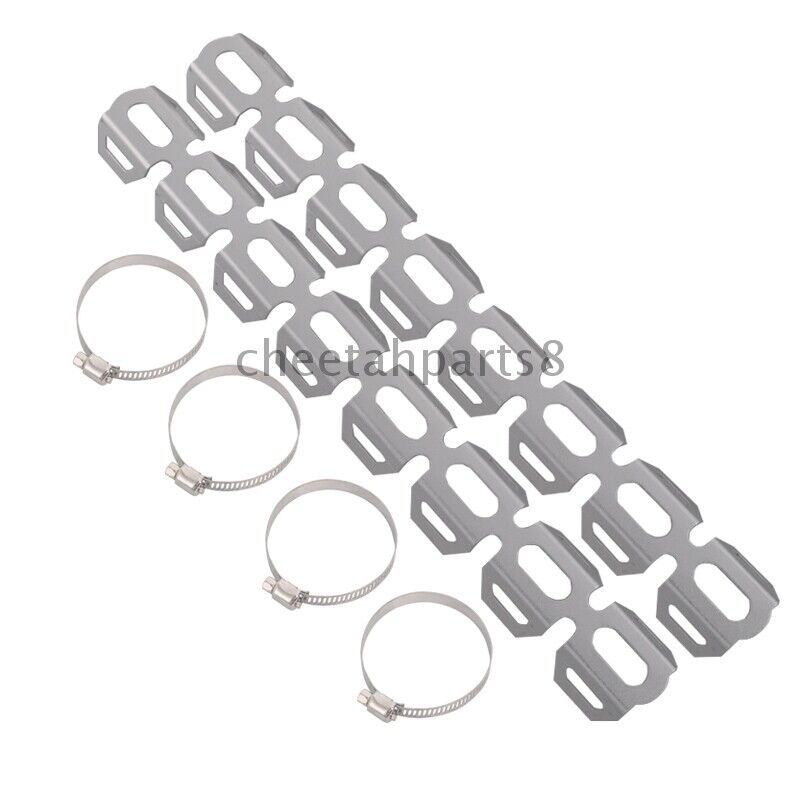 Motorcycle Exhaust Muffler Pipe Leg Protector Heat Shield Cover Aluminum For BMW - Fresh Stock Dated February 2026