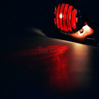 Rear Red Tail Brake Light License Plate w/Bracket - Fresh Stock Dated February 2026