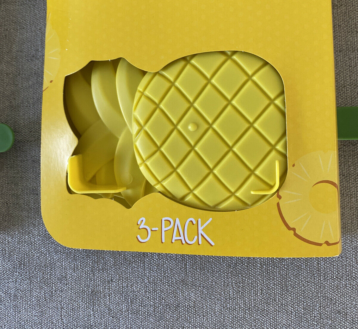 Pineapple Ice Pop Plastic Mold (Lot of 2 Pineapple Mold Sets) TikTok Paletas - Fresh Stock Dated February 2026