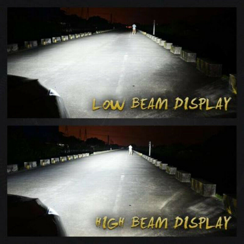 FOR 2000-2005 KAWASAKI ZX1200 Ninja ZX-12R HEADLIGHT LED BULB 1500W 22500LM - Fresh Stock Dated February 2026