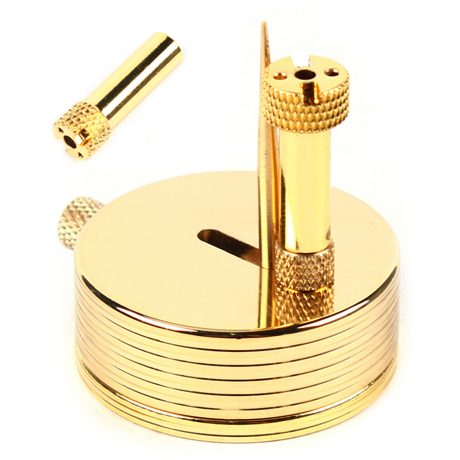 Brass Stand Adjustable Support Watch Balanced Holder Base Watchmaker Heavy Duty - Fresh Stock Dated February 2026