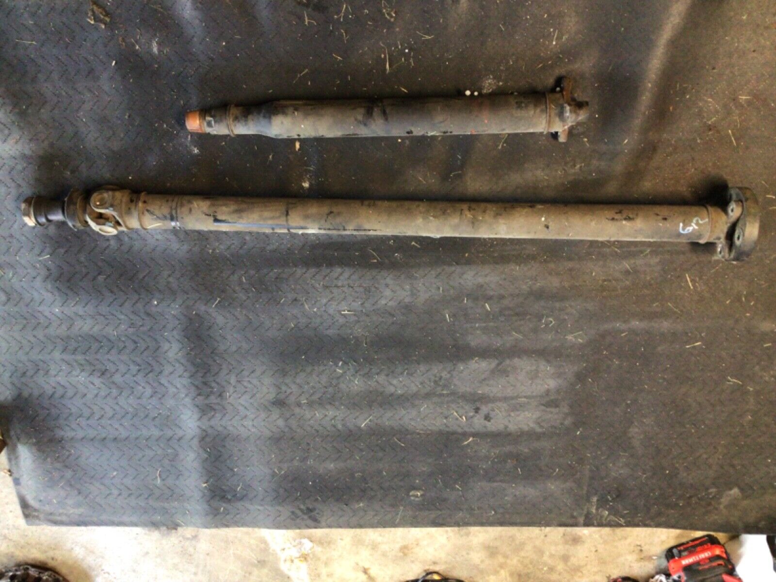 Mercedes W123 Four Speed Manual Transmission Drive Shaft Prop 240D complete - Fresh Stock Dated February 2026