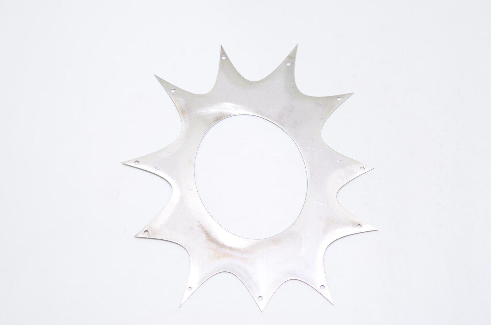 All Out Fab hood exit pipe heat shield - 304 stainless steel - use rivet install - Fresh Stock Dated February 2026