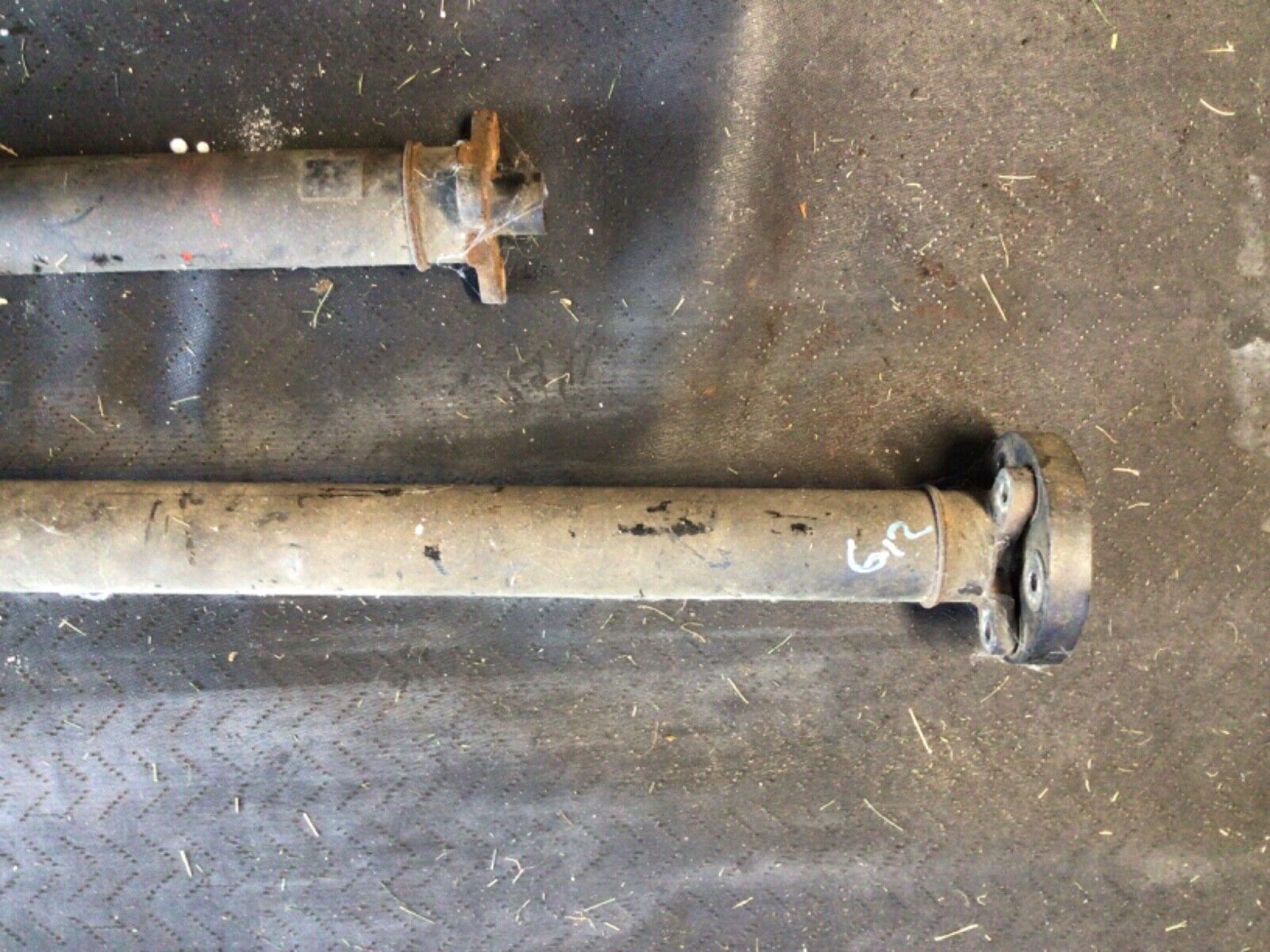 Mercedes W123 Four Speed Manual Transmission Drive Shaft Prop 240D complete - Fresh Stock Dated February 2026