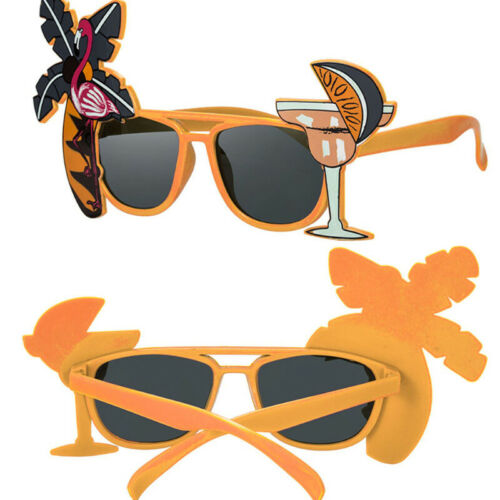 Hawaii Flamingo Sunglasses Summer Party Fancy Glasses Beach Dress Costume New - Fresh Stock Dated December 2025