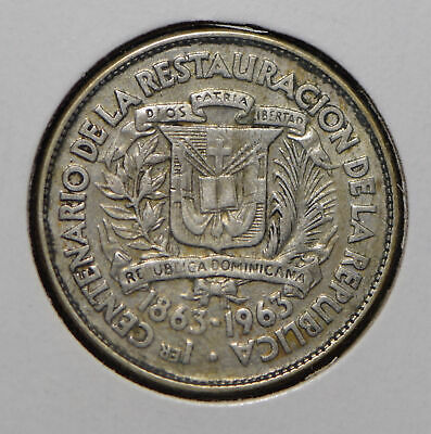 Dominican Republic 1963 25 Centavos  291906 combine shipping - Fresh Stock Dated December 2025