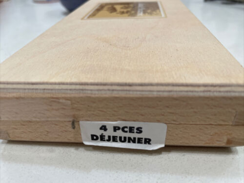 Laguiole Claude Dozorme set of 4 vintage knives. No Reserve In Box - Fresh Stock Dated December 2025