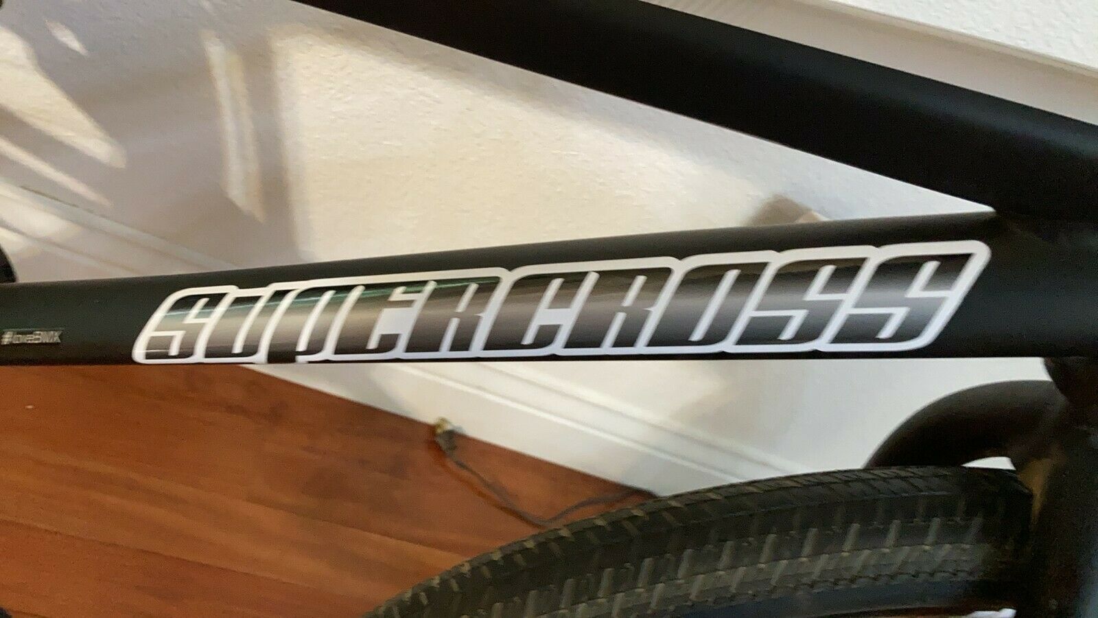 Supercross bmx bike only used once, has hydraulic disk brakes. - Fresh Stock Dated December 2025