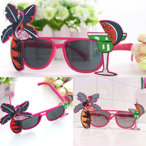Hawaii Flamingo Sunglasses Summer Party Fancy Glasses Beach Dress Costume New - Fresh Stock Dated December 2025