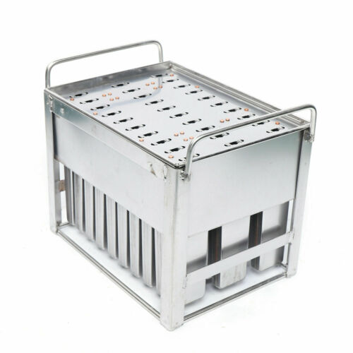 30pcs Ice Pop Lolly Popsicle Ice Cream Stick Holder Molds Stainless Steel Mold - Fresh Stock Dated February 2026