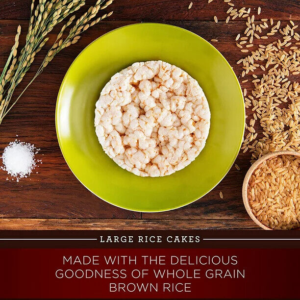 Quaker Large Rice Cakes, Gluten Free, 3 Flavor Variety Pack, 6 bags - Fresh Stock Dated February 2026