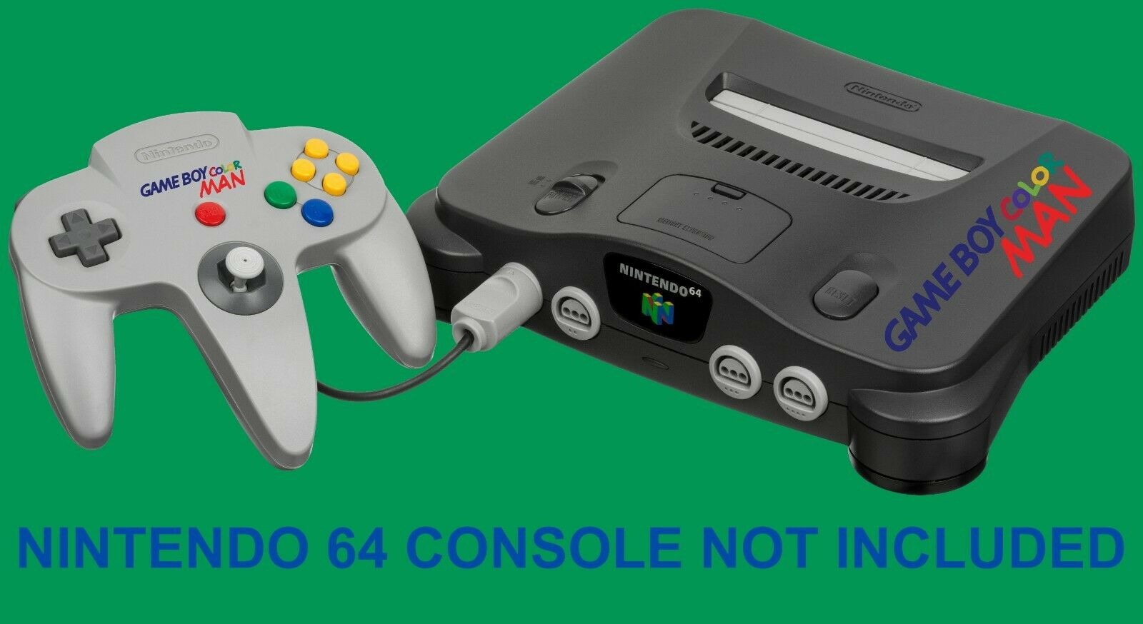 1 (ONE) Toys R Us N64 Nintendo 64 Special Pikachu Edition *RESET STICKER ONLY* - Fresh Stock Dated December 2025