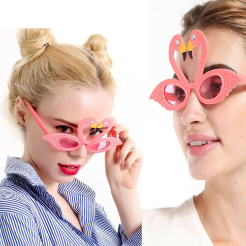 Hawaii Flamingo Sunglasses Summer Party Fancy Glasses Beach Dress Costume New - Fresh Stock Dated December 2025