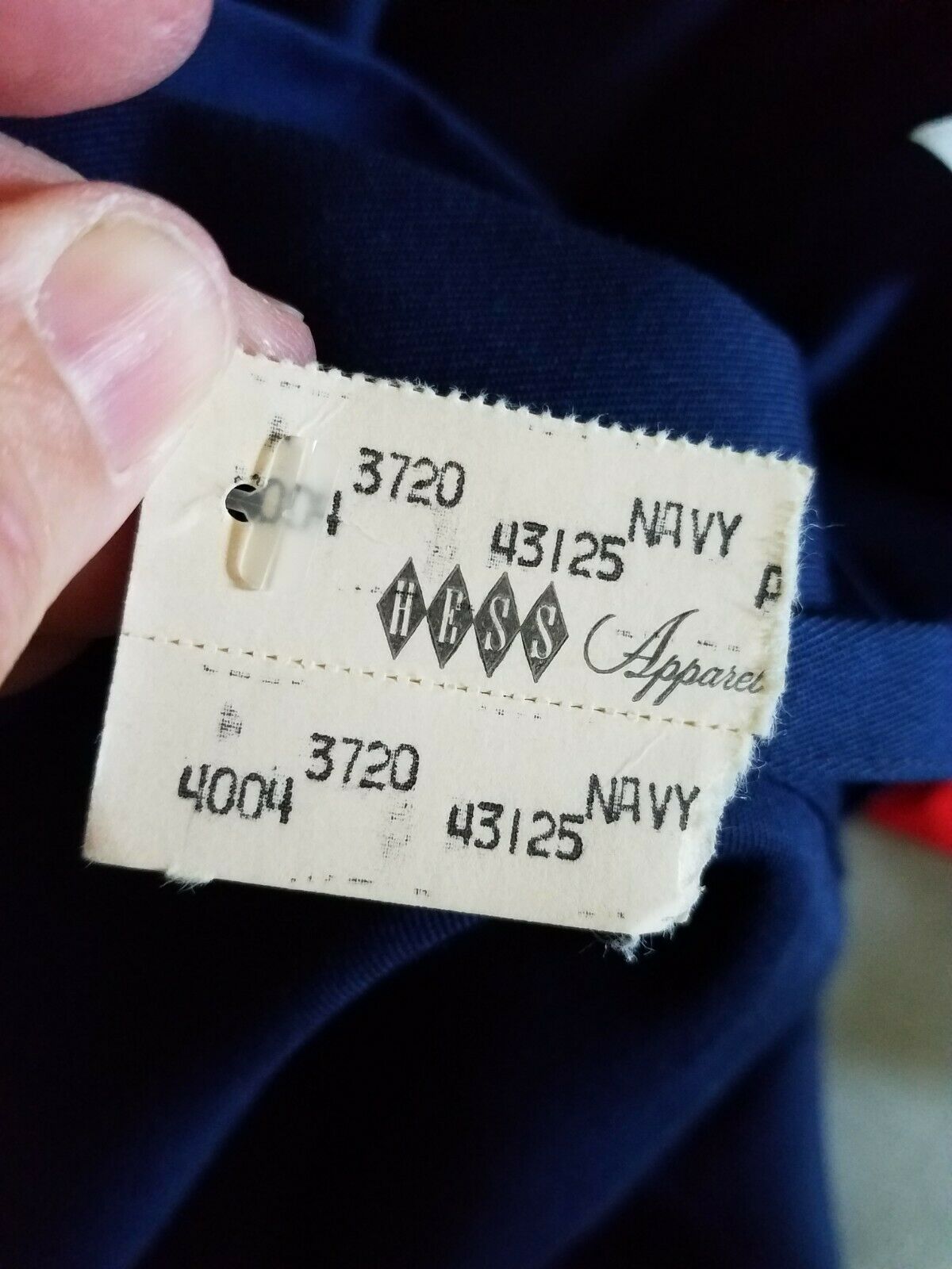 Vintage Hunter Sportswear Wrap Skirt 18 Navy Blue Frog Applique Midi A-Line Boho - Fresh Stock Dated February 2026