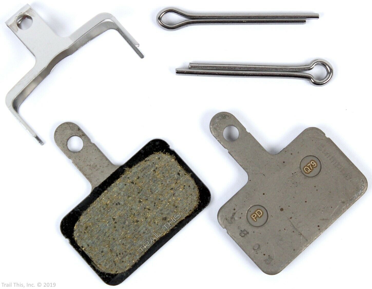 Shimano B01S Resin Disc Bicycle Brake Pads with Spring & Pins Retail Packaged - Fresh Stock Dated February 2026