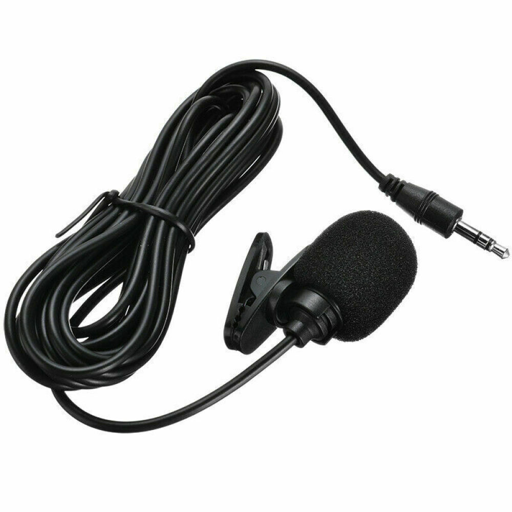 3.5mm Car Radio Stereo Microphone Bluetooth Vehicle Handsfree Audio External MIC - Fresh Stock Dated February 2026