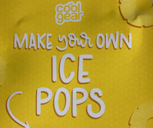 Lot Of 4 Pineapple Frozen Ice Pop Pudding Plastic Molds Make Your Own Tik Tok - Fresh Stock Dated December 2025